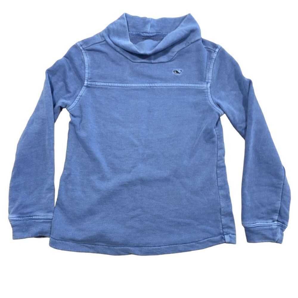 Vineyard Vines boys Blue Cowl Neck Pullover‎ Sweatshirt Size S